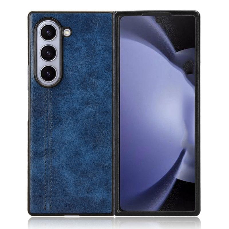 Cover Samsung Galaxy Z Fold 6 Imiteret Lædersyning