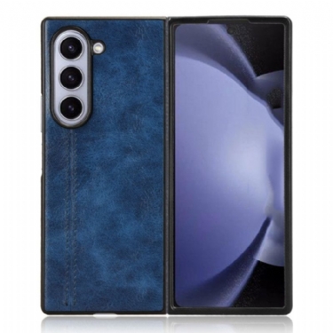 Cover Samsung Galaxy Z Fold 6 Imiteret Lædersyning