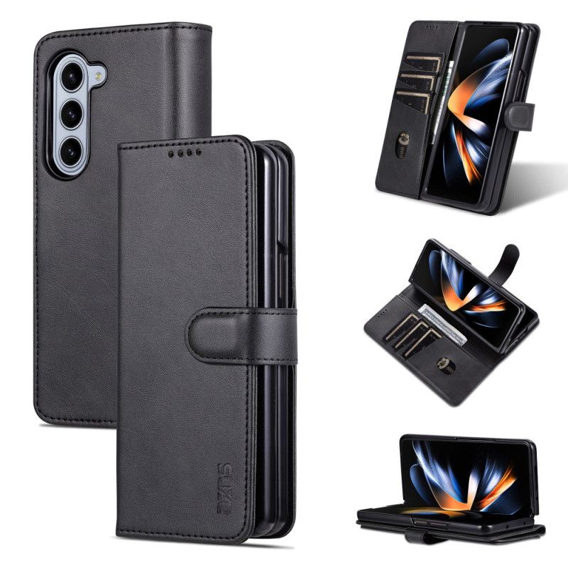 Flip Cover Samsung Galaxy Z Fold 6 Azns Læderstil