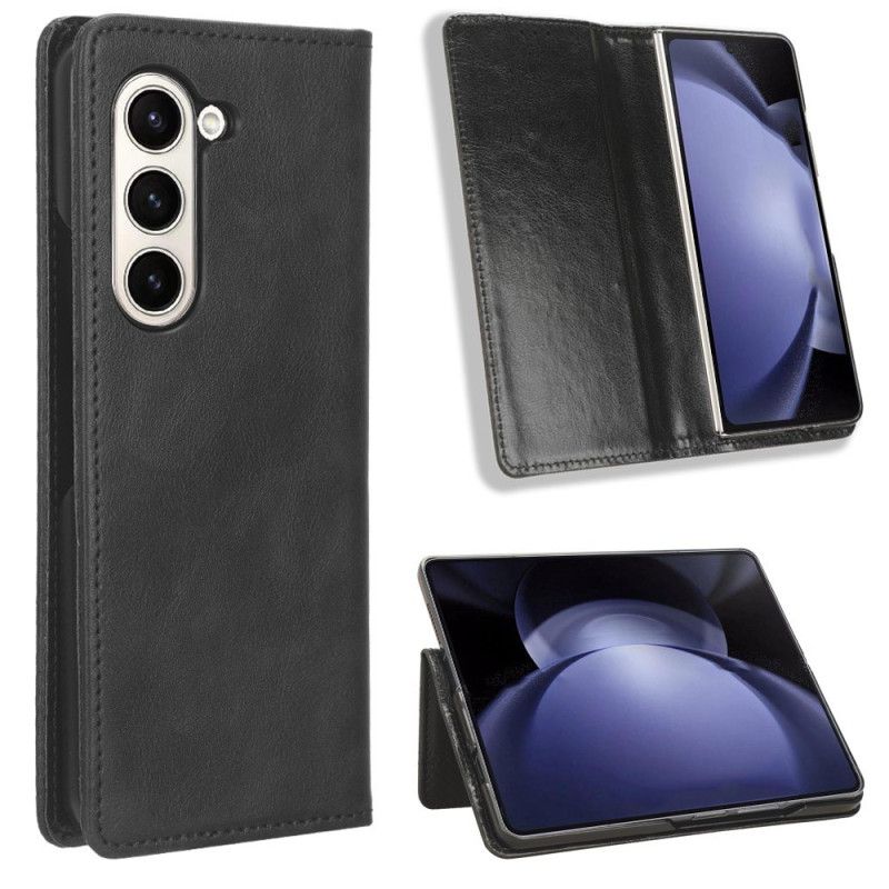 Flip Cover Samsung Galaxy Z Fold 6 Vintage Frise