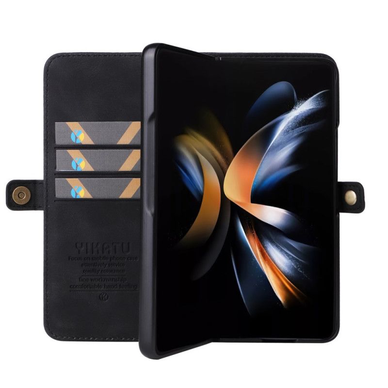 Flip Cover Til Samsung Galaxy Z Fold 6 Vintage Yikatu