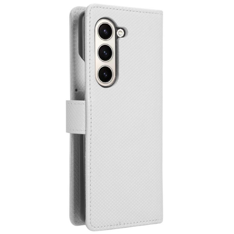 Læder Cover Samsung Galaxy Z Fold 6 Strap Points