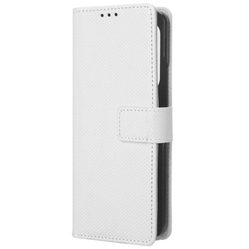 Læder Cover Samsung Galaxy Z Fold 6 Strap Points