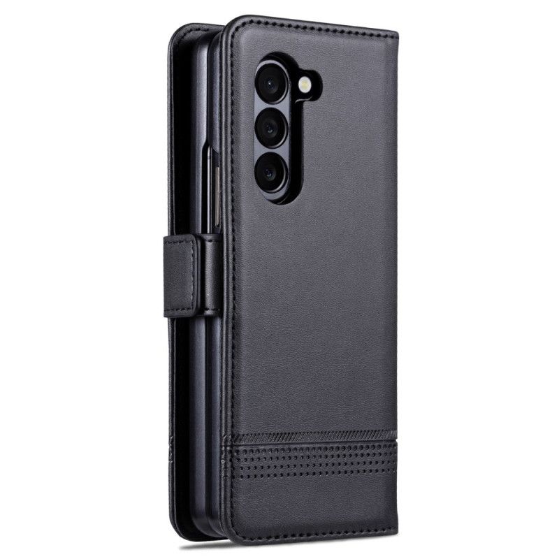 Læder Cover Samsung Galaxy Z Fold 6 Telefon Etui Azns