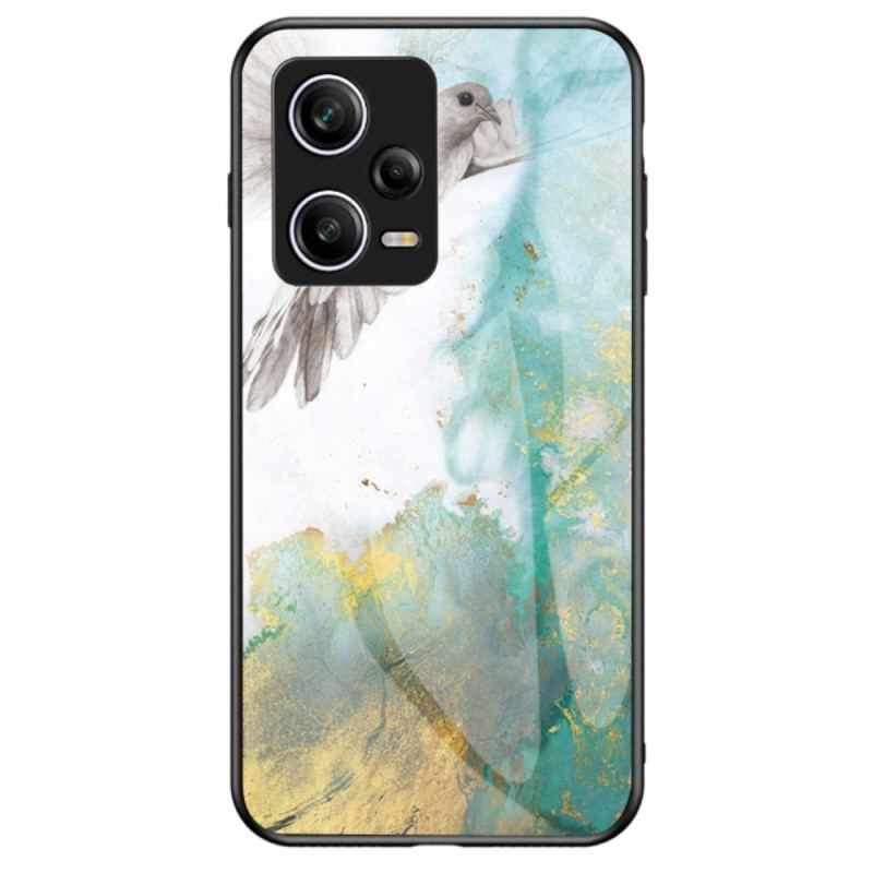 Cover Xiaomi Redmi Note 12 Pro Marmor Hærdet Glas