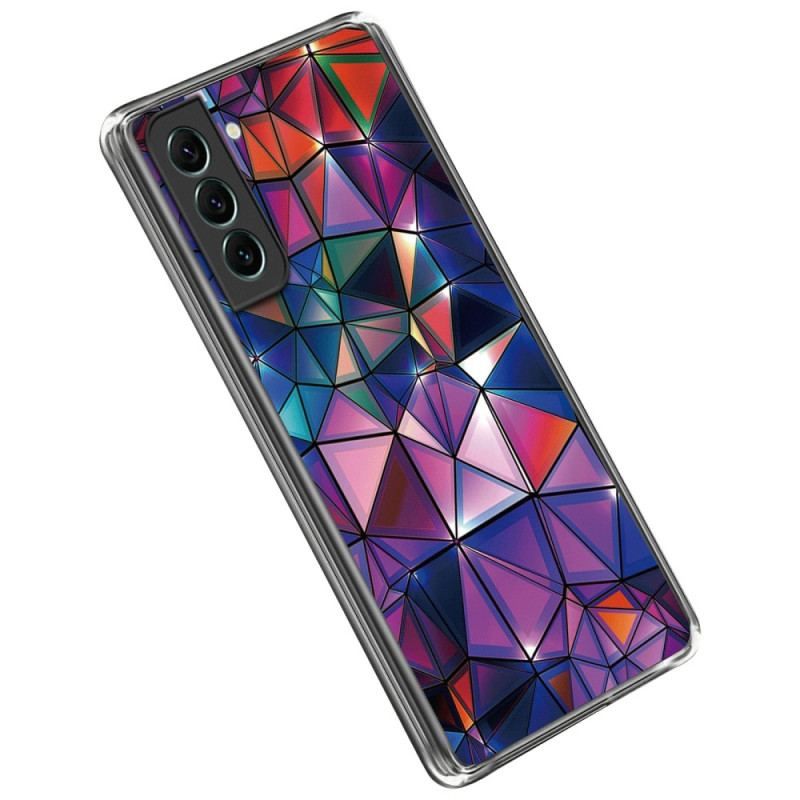 Cover Samsung Galaxy S23 5G Fleksibel Geometri