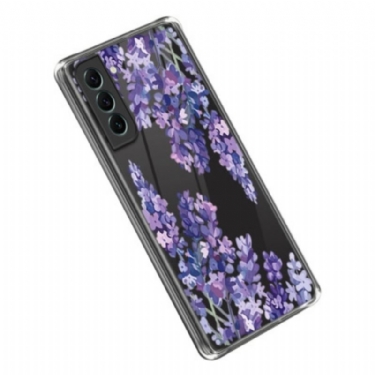 Cover Samsung Galaxy S23 5G Sømløse Lilla Blomster