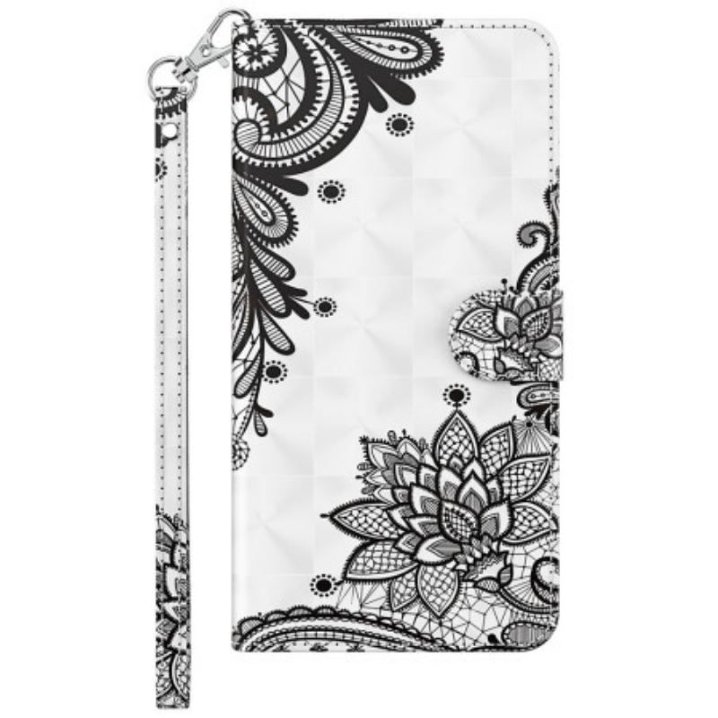 Flip Cover Samsung Galaxy S23 5G Med Snor Strappy Blonder