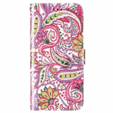 Flip Cover Samsung Galaxy S23 5G Med Snor Strappy Cashmere Style