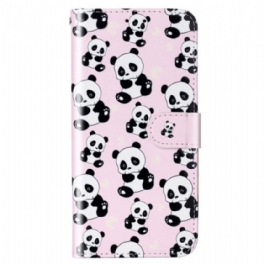 Flip Cover Samsung Galaxy S23 5G Med Snor Strappy Pandaer