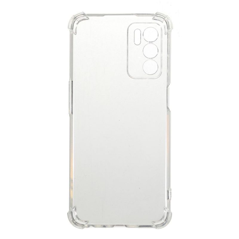 Cover Oppo A16 / A16s Gennemsigtige Forstærkede Hjørner