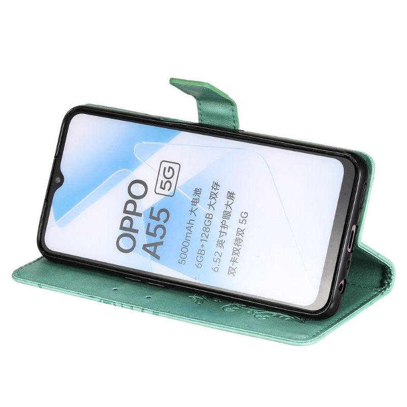 Flip Cover Oppo A16 / A16s Supportfunktion Sommerfugle