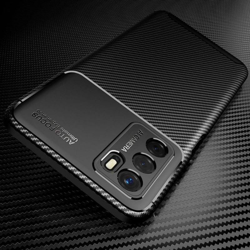 Mobilcover Oppo A16 / A16s Carbon Fiber Style