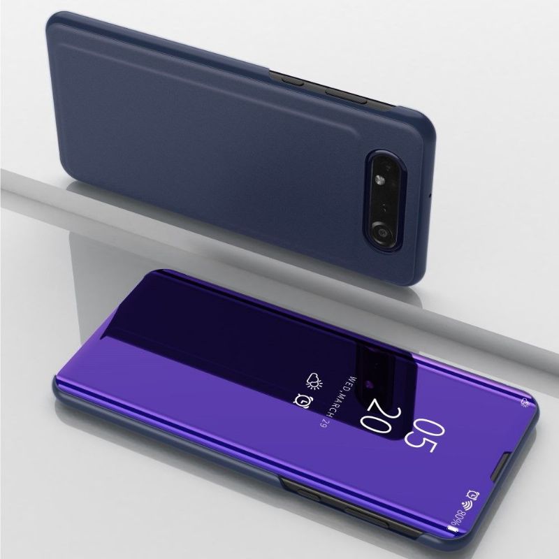 Mobilcover Samsung Galaxy A80 Flip Cover Spejleffekt