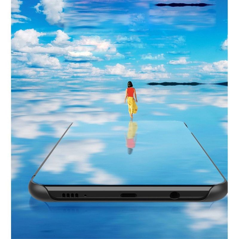 Mobilcover Samsung Galaxy A80 Flip Cover Spejleffekt