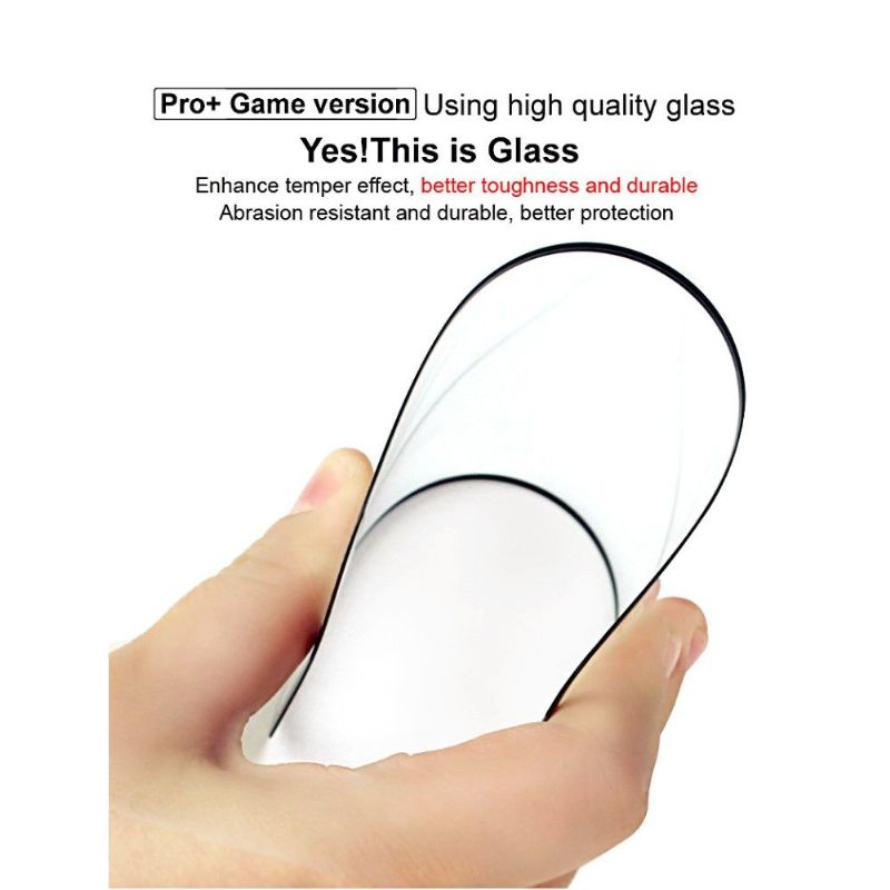Samsung Galaxy A80 - Fuld Størrelse Hærdet Glas Skærmbeskytter