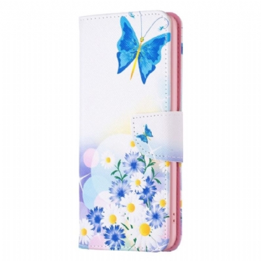 Flip Cover Samsung Galaxy S23 Ultra 5G Sommerfugle