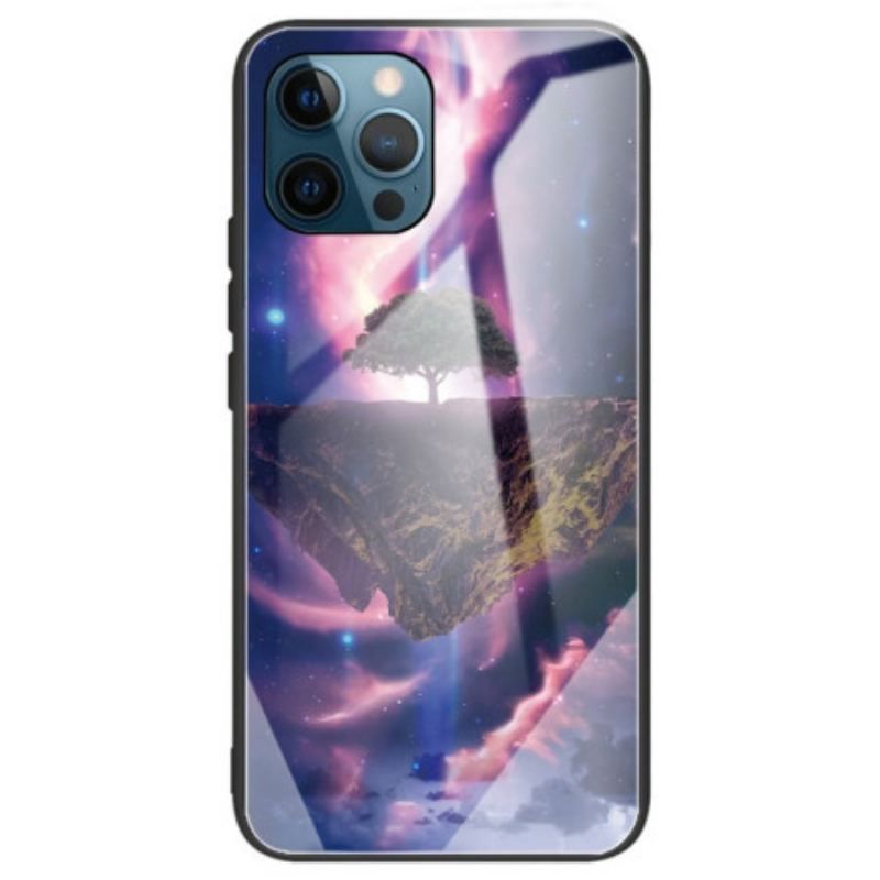 Cover iPhone 14 Pro Max Astral Træ Hærdet Glas