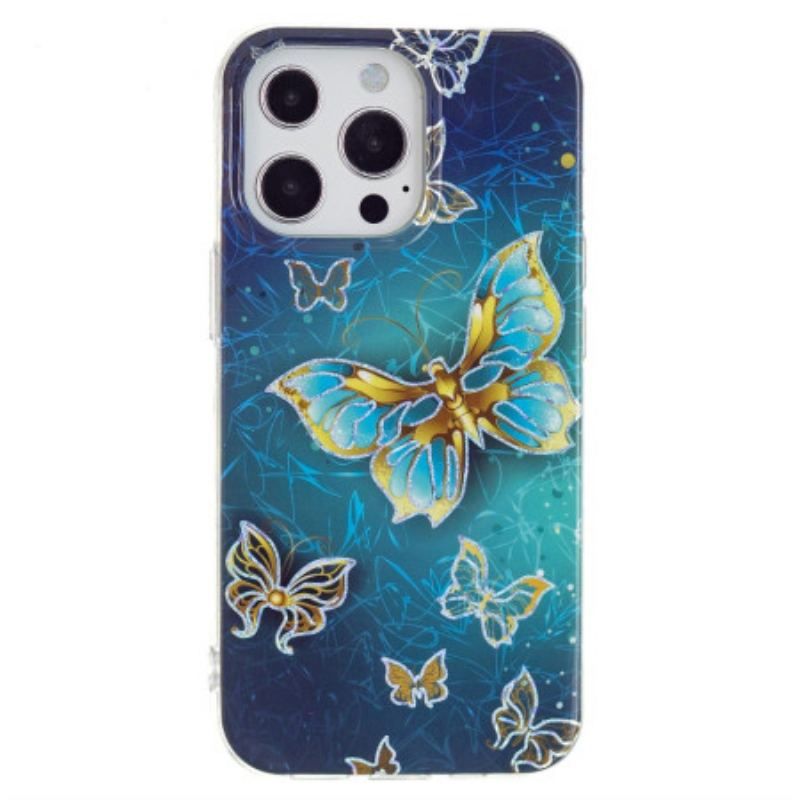 Cover iPhone 15 Pro Kostbare Sommerfugle