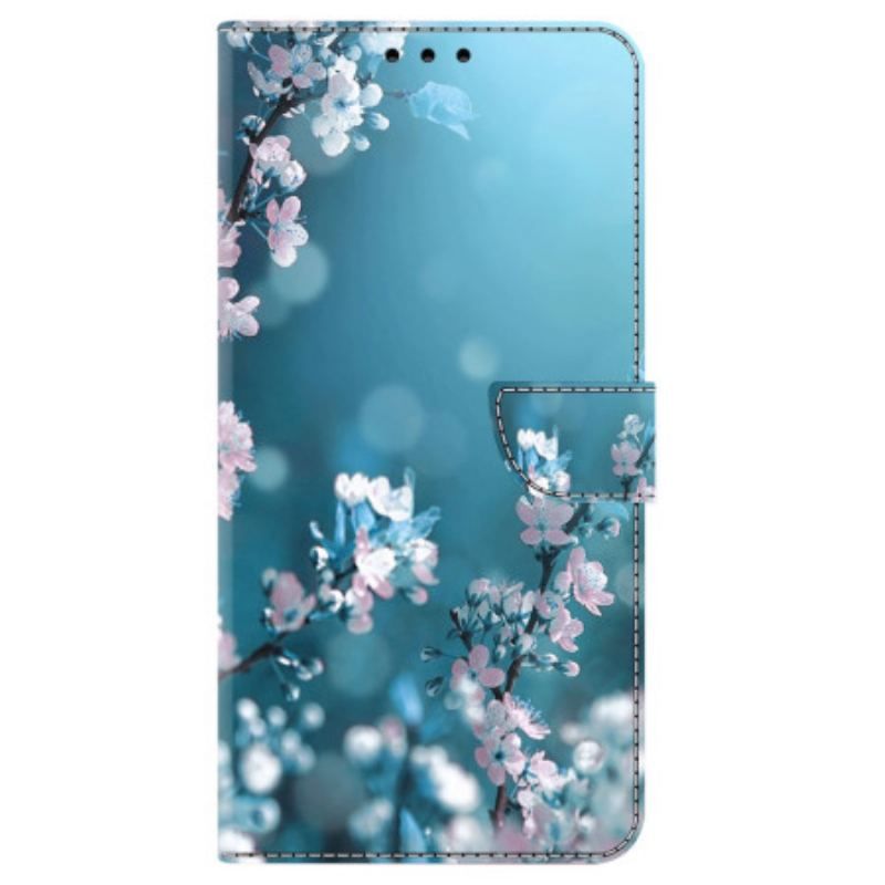 Flip Cover iPhone 15 Pro Blommeblomster