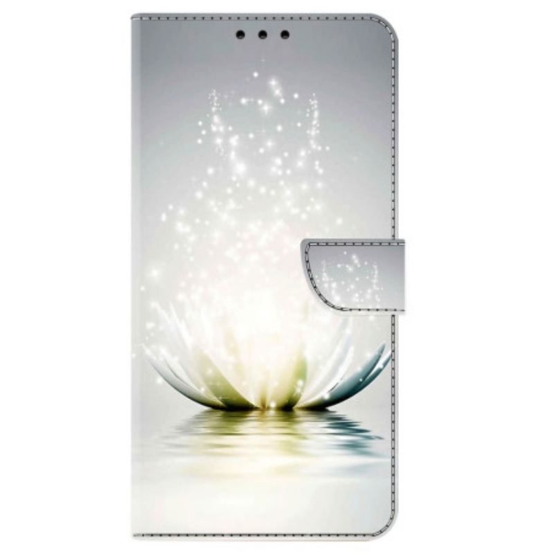Flip Cover iPhone 15 Pro Lotus