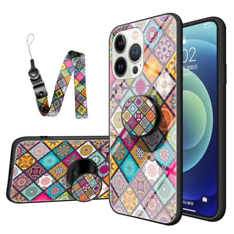 Mobilcover iPhone 15 Pro Patchwork