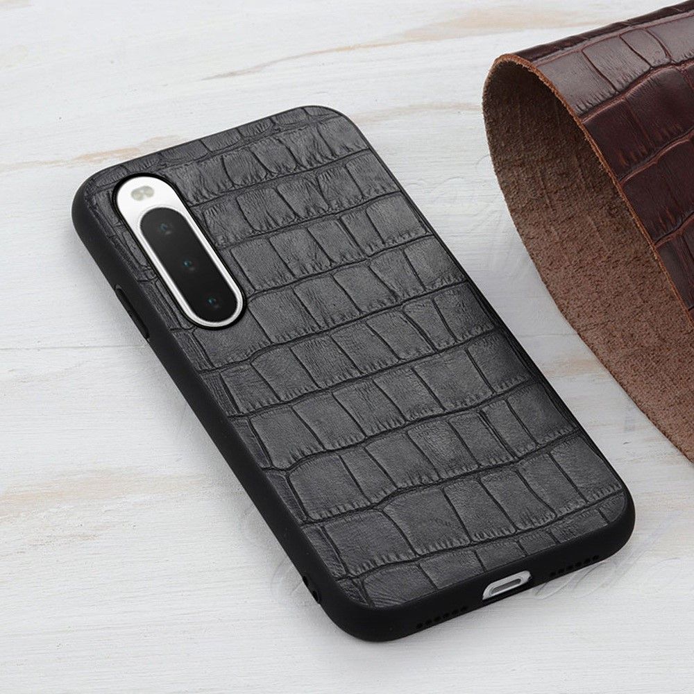 Cover Sony Xperia 10 IV Chic Croco-hudlook