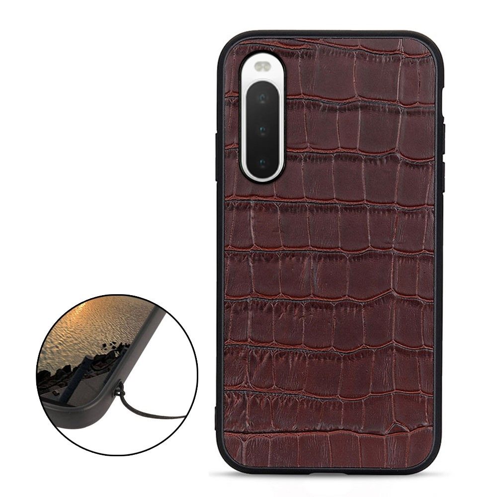 Cover Sony Xperia 10 IV Chic Croco-hudlook