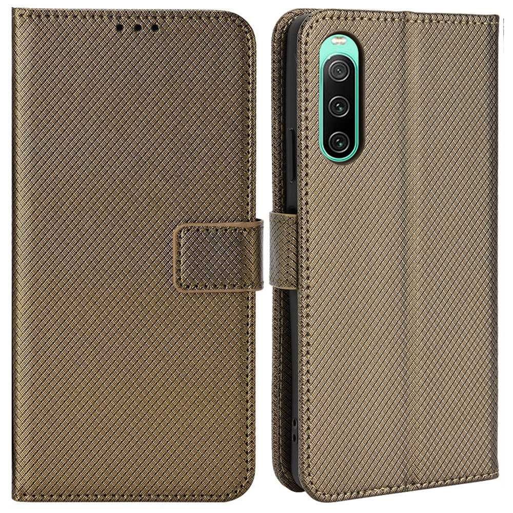 Flip Cover Sony Xperia 10 IV Anti-fald Læder Cover Lucinda Flap Kortholder