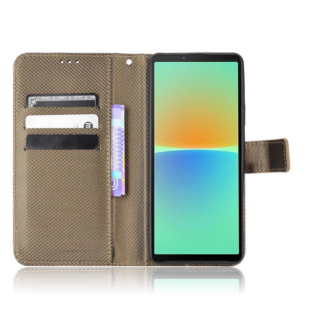 Flip Cover Sony Xperia 10 IV Anti-fald Læder Cover Lucinda Flap Kortholder