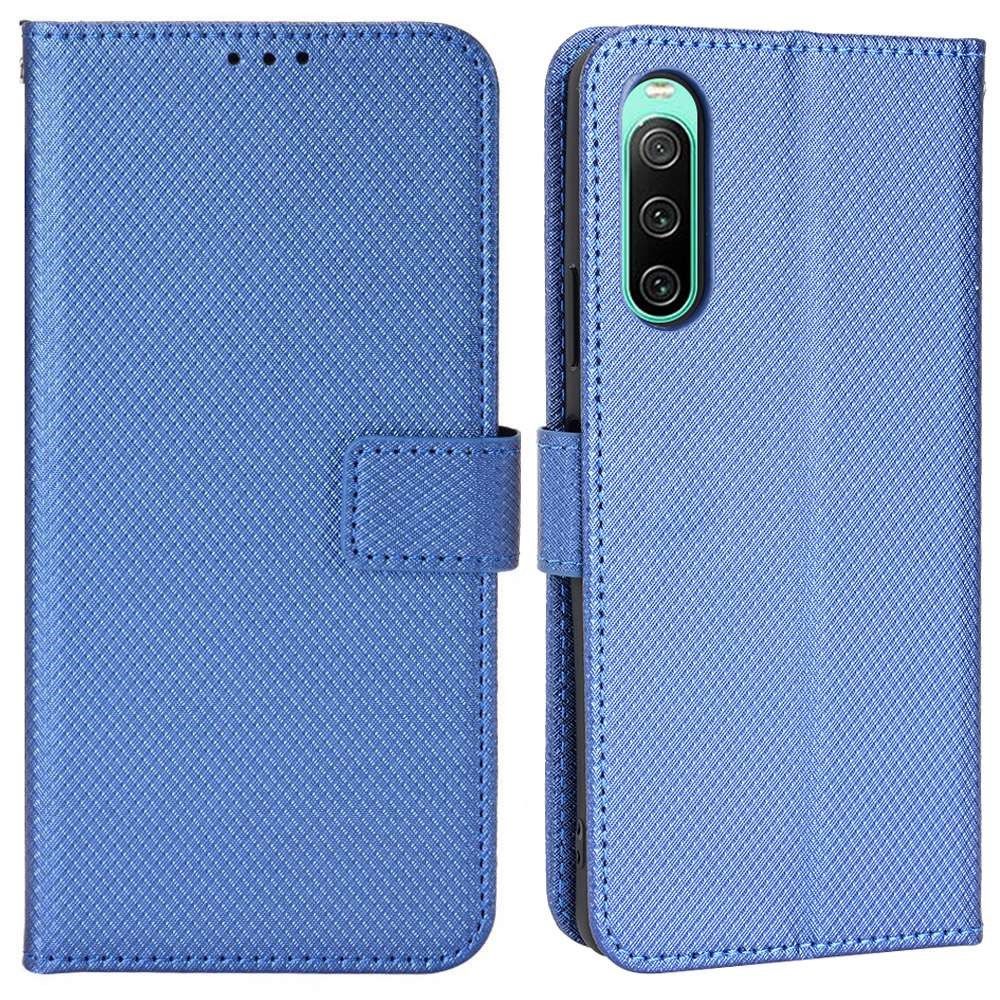 Flip Cover Sony Xperia 10 IV Anti-fald Læder Cover Lucinda Flap Kortholder