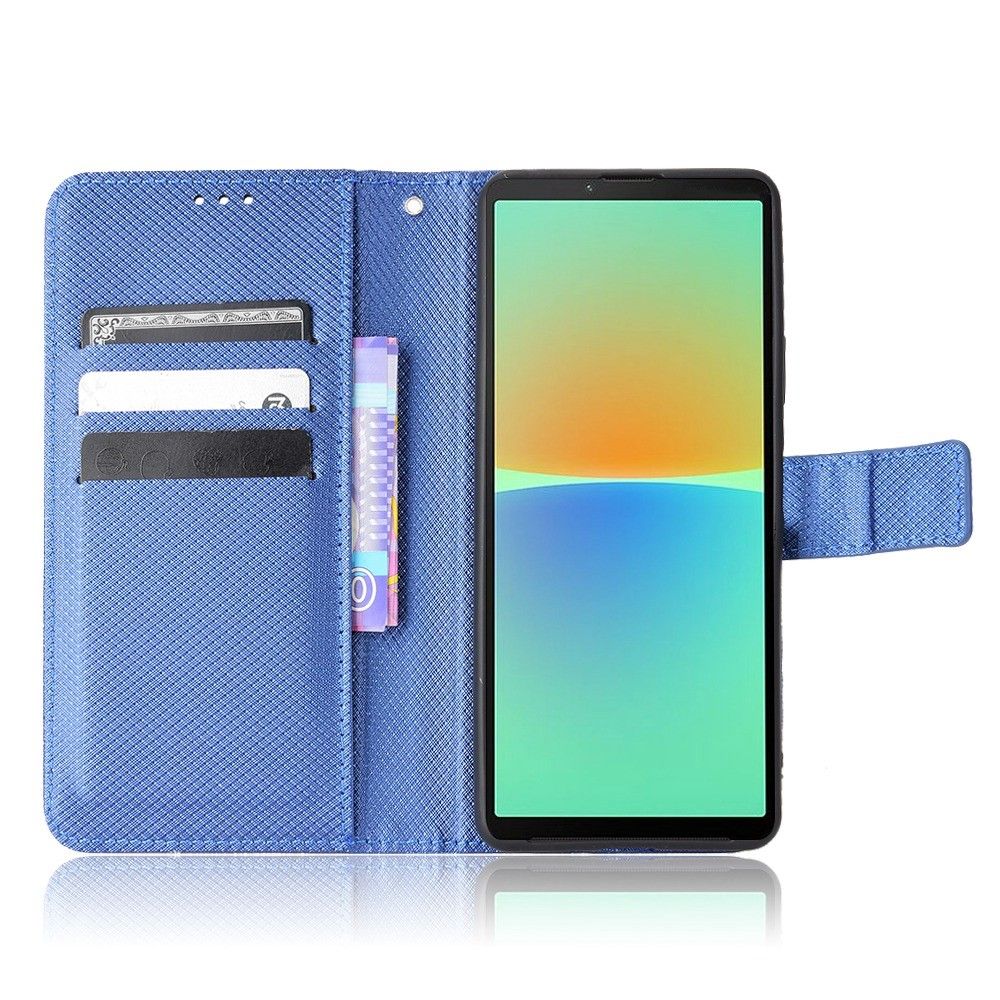 Flip Cover Sony Xperia 10 IV Anti-fald Læder Cover Lucinda Flap Kortholder