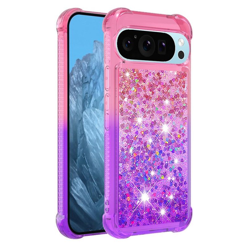 Cover Google Pixel 9 Pro Glitter Gradient