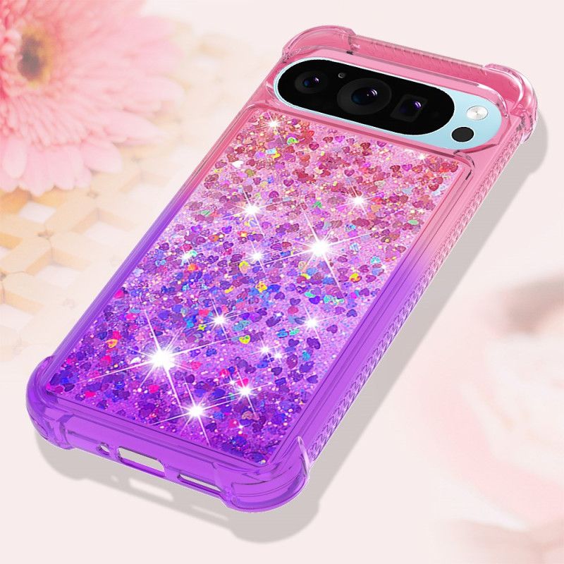 Cover Google Pixel 9 Pro Glitter Gradient