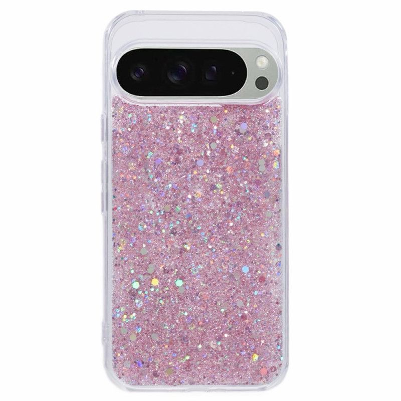 Cover Til Google Pixel 9 Pro Glitter Design