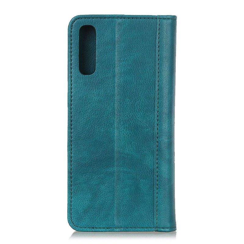 Etui Honor 9X Pro Flip Cover Sylvester Imiteret Læder Kortholder