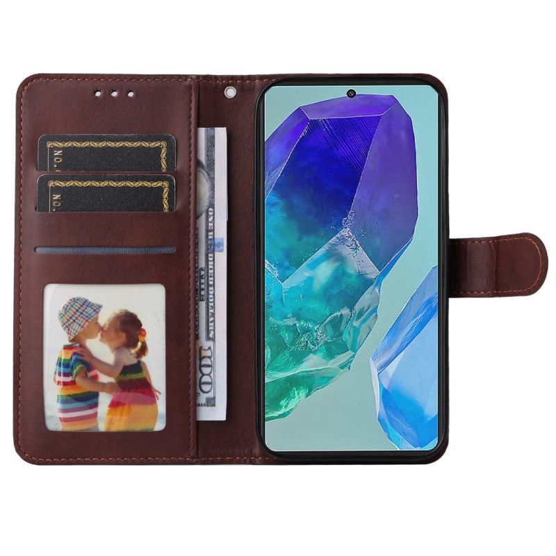 Case Samsung Galaxy M55 5g Telefon Etui Forenet Med Rem