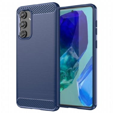 Cover Samsung Galaxy M55 5g Børstet Kulfiber