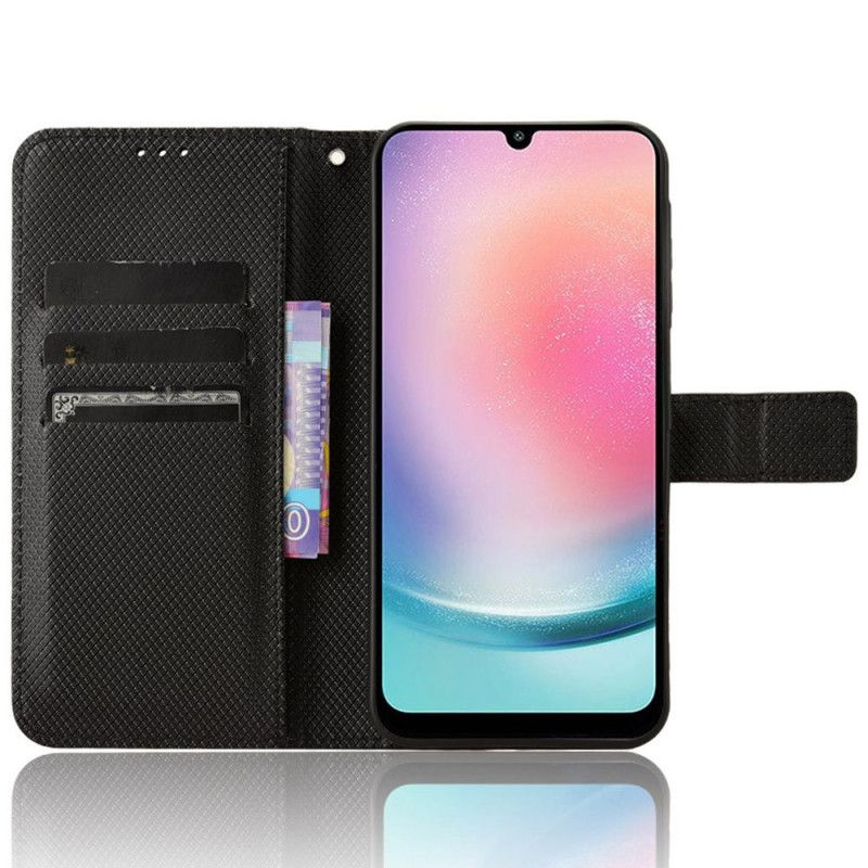 Flip Cover Samsung Galaxy M55 5g Prikket Rem