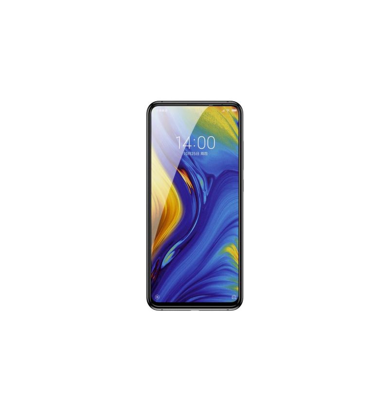 Xiaomi Mi Mix 3 - Fuld Størrelse Hærdet Glas Skærmbeskytter - Sort