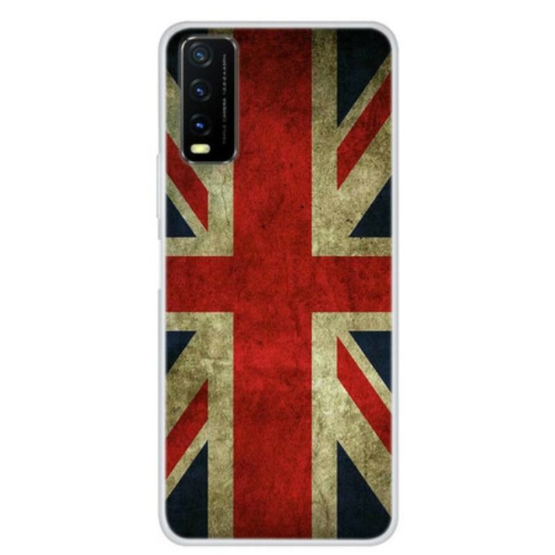 Cover Vivo Y20s Engelsk Flag