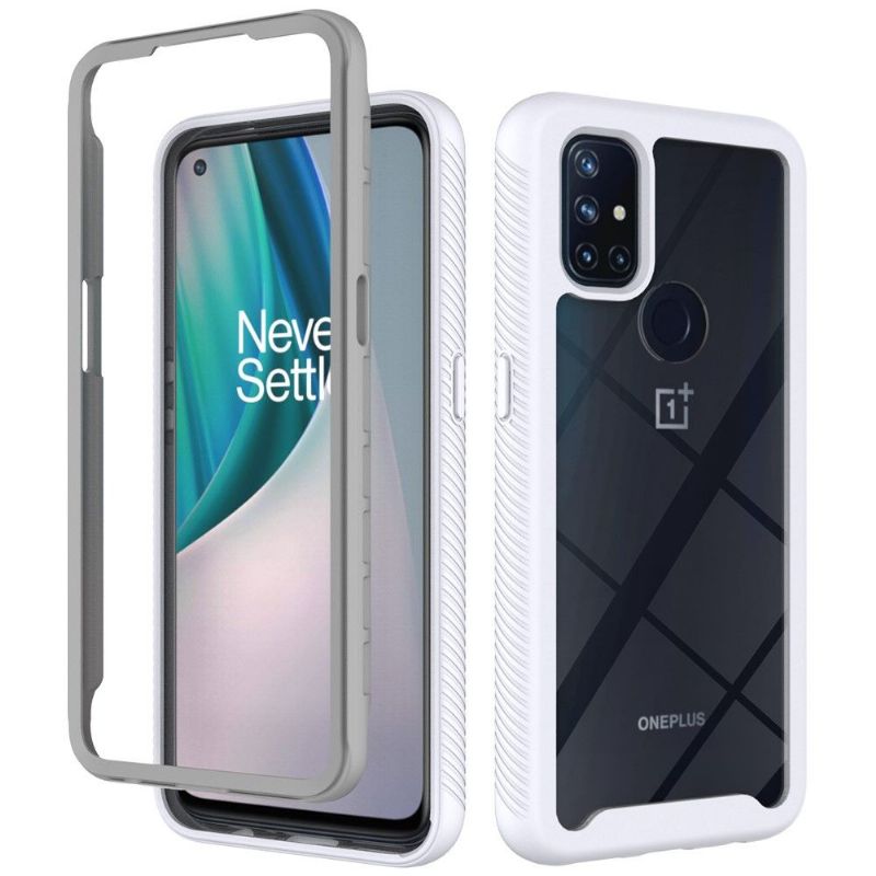 Cover OnePlus Nord N10 Hybrid Klar Ryg Stødsikker