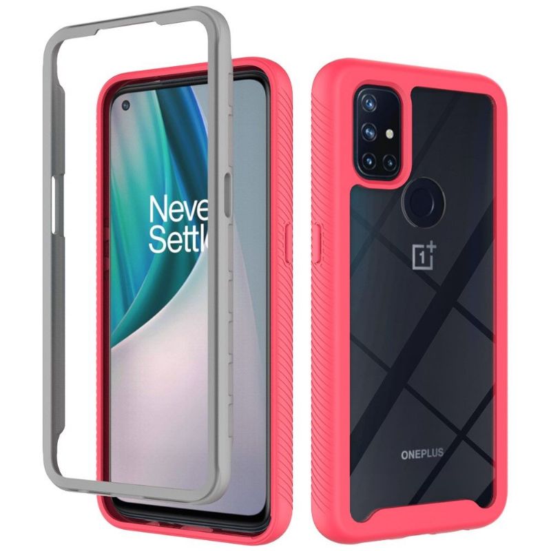 Cover OnePlus Nord N10 Hybrid Klar Ryg Stødsikker