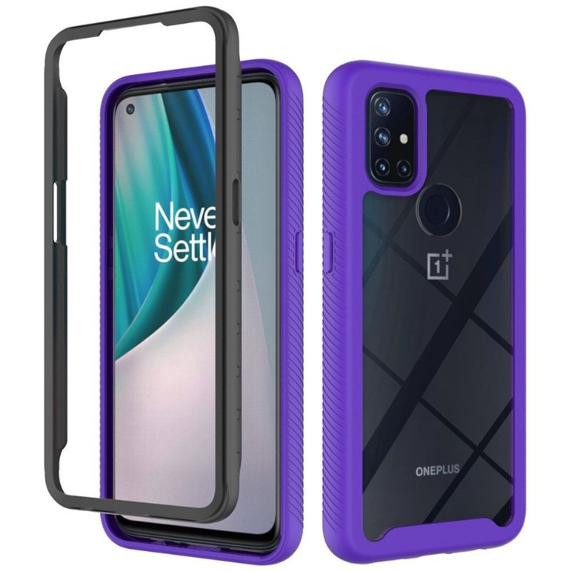 Cover OnePlus Nord N10 Hybrid Klar Ryg Stødsikker