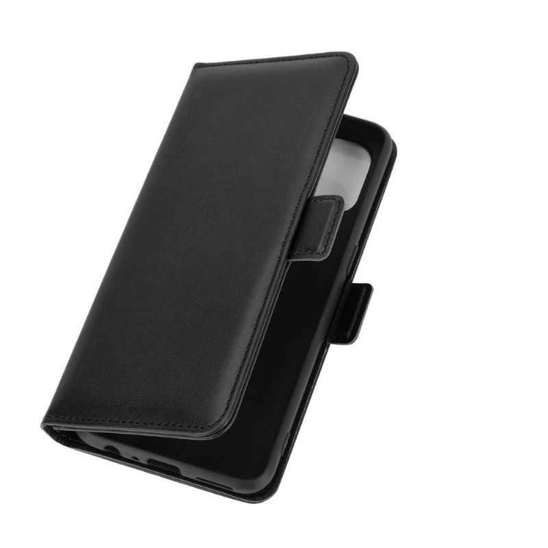 Etui OnePlus Nord N10 Hemming Punge Etui Mat Imiteret Lædercover