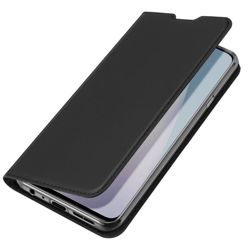 Flip Cover OnePlus Nord N10 Business Satin Effekt