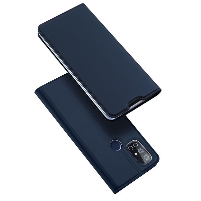 Flip Cover OnePlus Nord N10 Business Satin Effekt