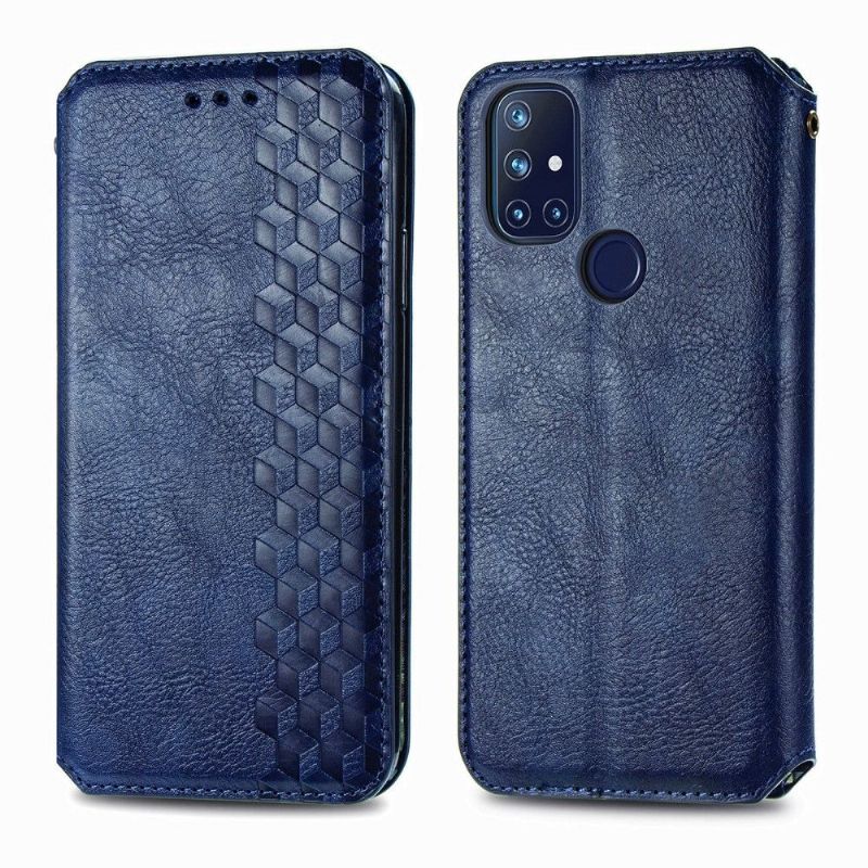 Flip Cover OnePlus Nord N10 Kub Design Kortholder