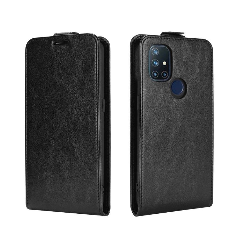 Flip Cover OnePlus Nord N10 Læder Cover Lodret Kunstlæder