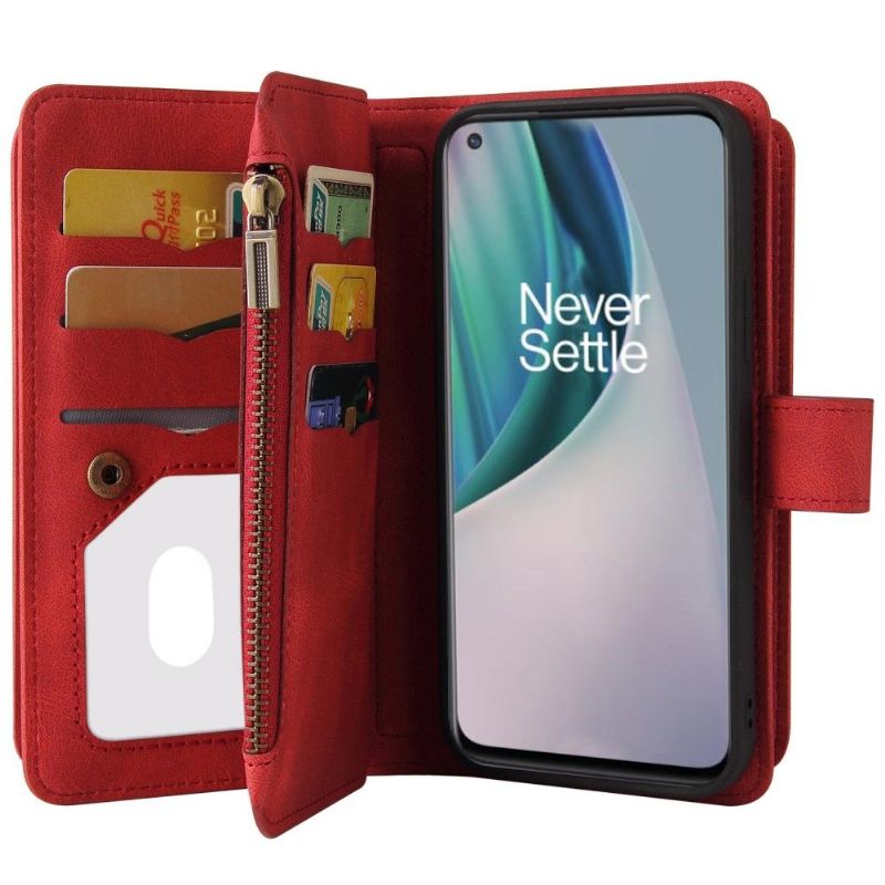 Flip Cover OnePlus Nord N10 Punge Etui Med Snor